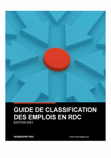 [M38922] Guide de classification des emplois en RDC